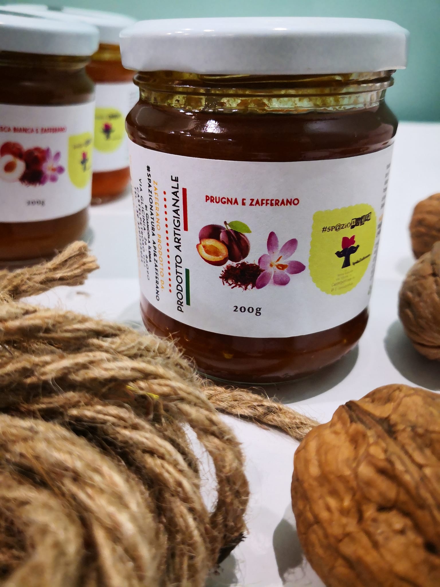 Confettura Extra Prugna e Zafferano 200g