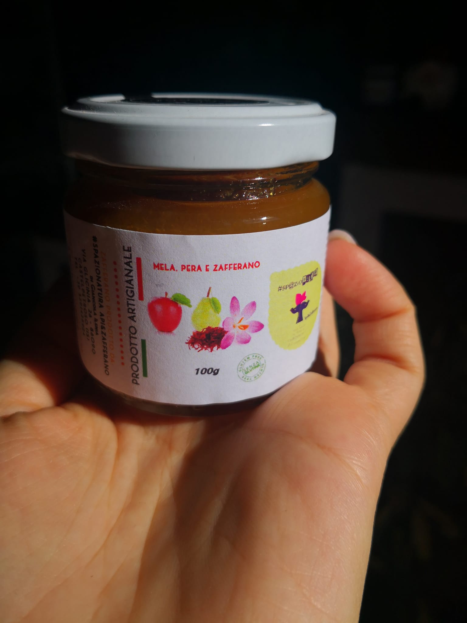 Confettura extra Mela Pera e Zafferano 100g