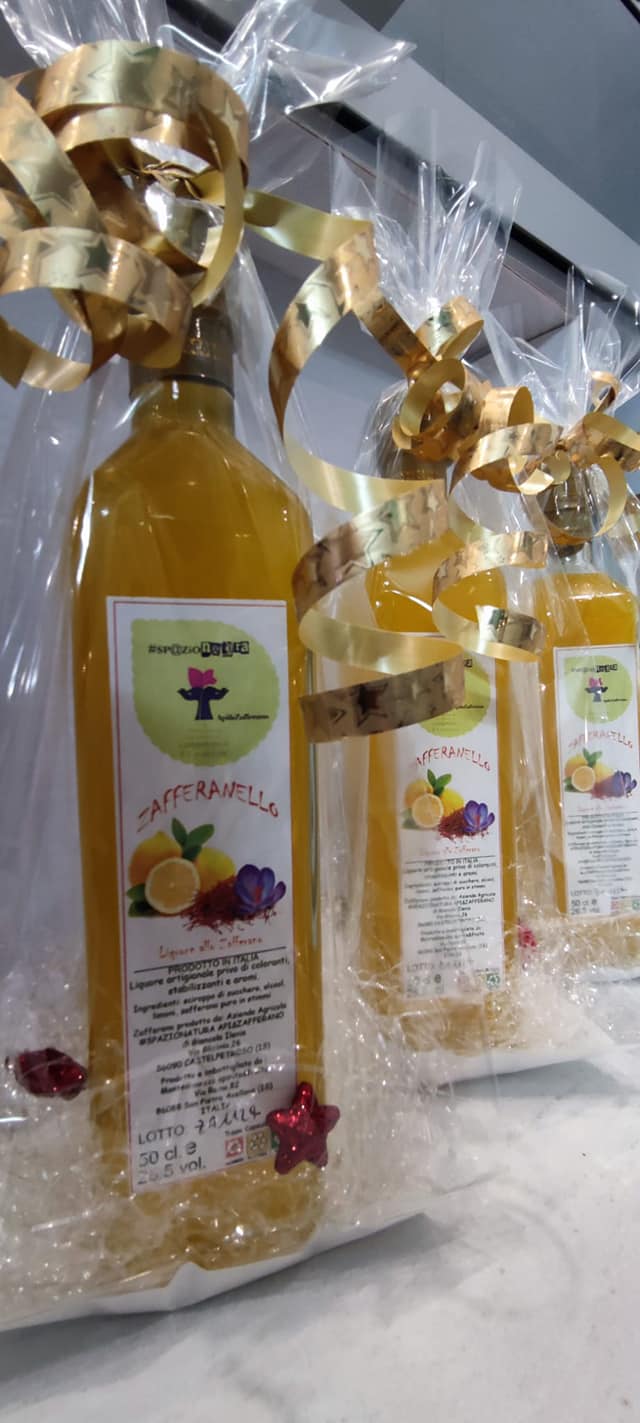 Zafferanello, il liquore allo zafferano